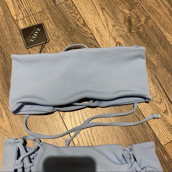 Zaful Bandeau Bikini Set - Picture 4 of 10